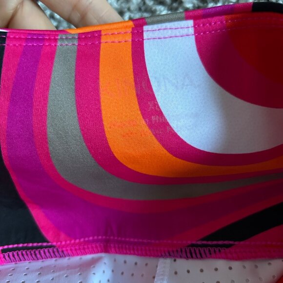 Kinona Colorful Women's Athletic Skort Inner Shorts Size Xl Funky Retro - Picture 9 of 10